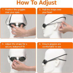 Amazon Basics Gafas de natación unisex