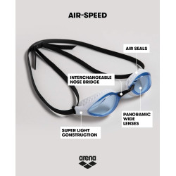 Gafas de natación antivaho ARENA Air-Speed ​​para competición
