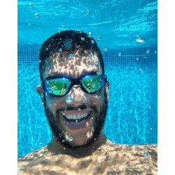 Aegend - Gafas de natación, paquete de 2 gafas de natación sin filtraciones