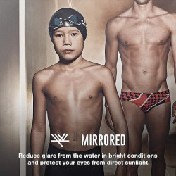 Speedo Gafas de natación para niños Junior Hyper Flyer de 6 a 14 años