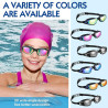 Flutesan Paquete de 6 gafas de natación para adultos