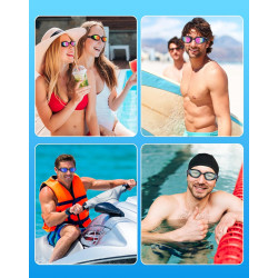 Gafas de natación unisex para adultos