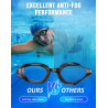 Gafas de natación unisex para adultos