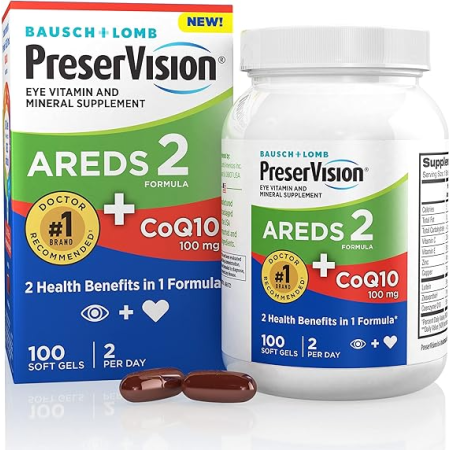 PreserVision AREDS 2 Vitaminas oculares con CoQ10