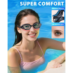 Gafas de natación unisex para adultos