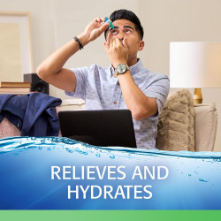 Refresh Lágrimas, gotas lubricantes para los ojos, 2 frascos de 0.5 fl oz (0.5 fl oz)