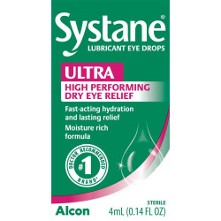 Systane Gotas de ojos ultra lubricantes, 0.14 fl oz