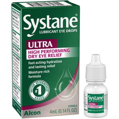 Systane Gotas de ojos ultra lubricantes, 0.14 fl oz