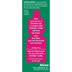 Systane Gotas de ojos ultra lubricantes, 0.14 fl oz