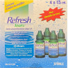 Refresh Lágrimas Lubricante gotas oculares 4x15 ml, 1x5 ml