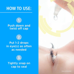 Rohto Gotas lubricantes refrescantes de doble luz