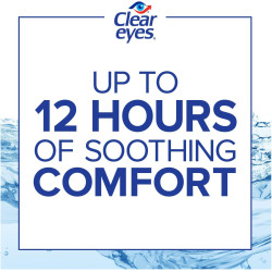 Clear Eyes Gotas para los ojos para aliviar el enrojecimiento máximo