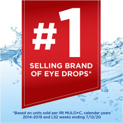 Clear Eyes Gotas para los ojos para aliviar el enrojecimiento máximo