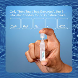 TheraTears Gotas de gel líquido para ojos secos, 30 viales, 30 unidades (paquete de 2)