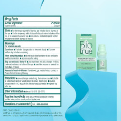 Biotrue Gotas para los ojos secos que aumentan la hidratación