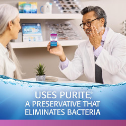 Gotas de gel lubricante para ojos