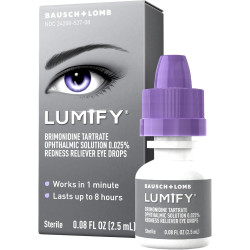 LUMIFY - Gotas para los ojos para aliviar el enrojecimiento