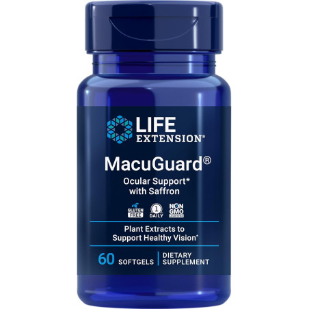 Life Extension MacuGuard Soporte ocular con azafrán