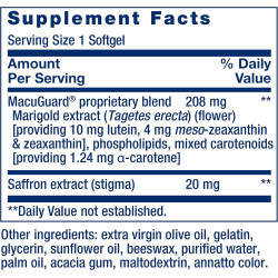 Life Extension MacuGuard Soporte ocular con azafrán