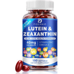 Suplemento de luteína y zeaxantina