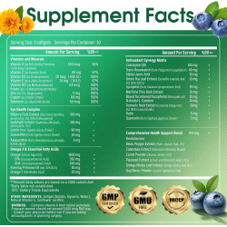 Suplemento de vitamina 37 en 1 para hombre y mujer