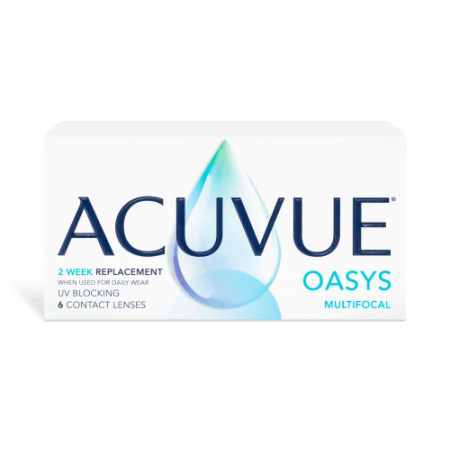 ACUVUE® OASYS® Paquete de 6 multifocales