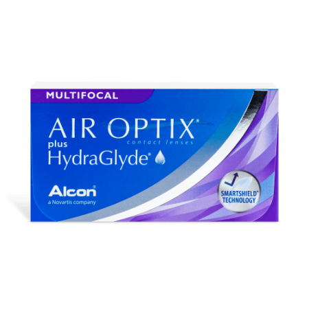 AIR OPTIX® más HydraGlyde® Paquete de 6 multifocales