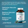 Vitaminas naturales para la salud ocular con luteína de zeaxantina de arándano, suplemento de apoyo macular, fórmula basada en