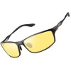 SOXICK Gafas de conducción nocturna para hombre, gafas de visión nocturna para conducción, gafas amarillas polarizadas