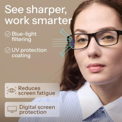 Gaoye - Paquete de 5 lentes de lectura con bloqueo de luz azul