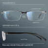 Gaoye Paquete de 6 lentes de lectura de estilo ejecutivo para hombre