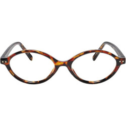 Gafas TIJN Olisa con bloqueo de luz azul para mujeres y hombres, montura ovalada, para juegos, ordenador y pantalla.