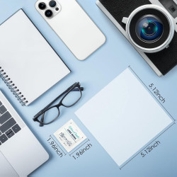 200 toallitas limpiadoras para lentes