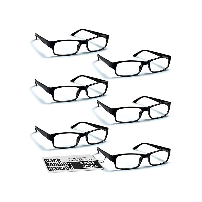 Boost Eyewear - Juego de 6 lentes de lectura