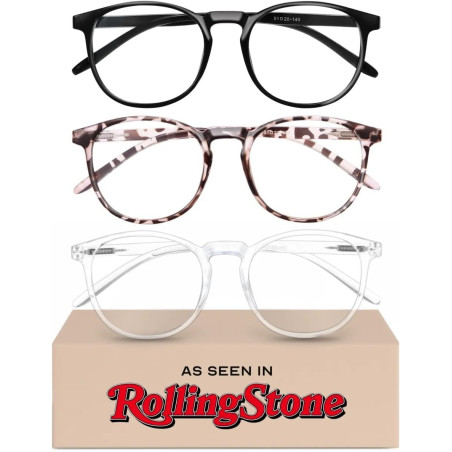 IBOANN - Lentes con filtro de luz azul para mujeres y hombres