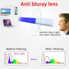 Kerecsen - Paquete de 6 lentes de lectura con bloqueo de luz azul