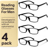 Gaoye Gafas de lectura para hombres/mujeres