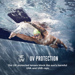 Speedo Vanquisher 2.0 - Antiparras unisex espejadas, para adultos