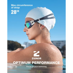 ZIONOR - Gafas de natación polarizadas G1 mejoradas