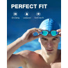 ZIONOR - Gafas de natación polarizadas G1 mejoradas
